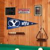 College Flags & Banners Co. Brigham Young Cougars Pennant Flag and Wall Tack Mount Pads view 4