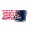 NCAA Rico Industries Arizona Wildcats 14 oz Metro Ceramic Coffee Mug view 1
