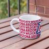 NCAA Rico Industries Arizona Wildcats 14 oz Metro Ceramic Coffee Mug view 3