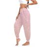 Aflyko Rose Pink Glitter Boho Trousers Comfy Sweatpants Yoga Urban Women Dance Pants S-2XL view 3