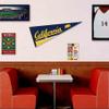 College Flags & Banners Co. Cal Berkeley Golden Bears Pennant Flag and Wall Tack Mount Pads view 3