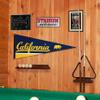 College Flags & Banners Co. Cal Berkeley Golden Bears Pennant Flag and Wall Tack Mount Pads view 4