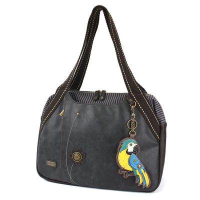 CHALA Bowling Bag - Blue Parrot - Black
