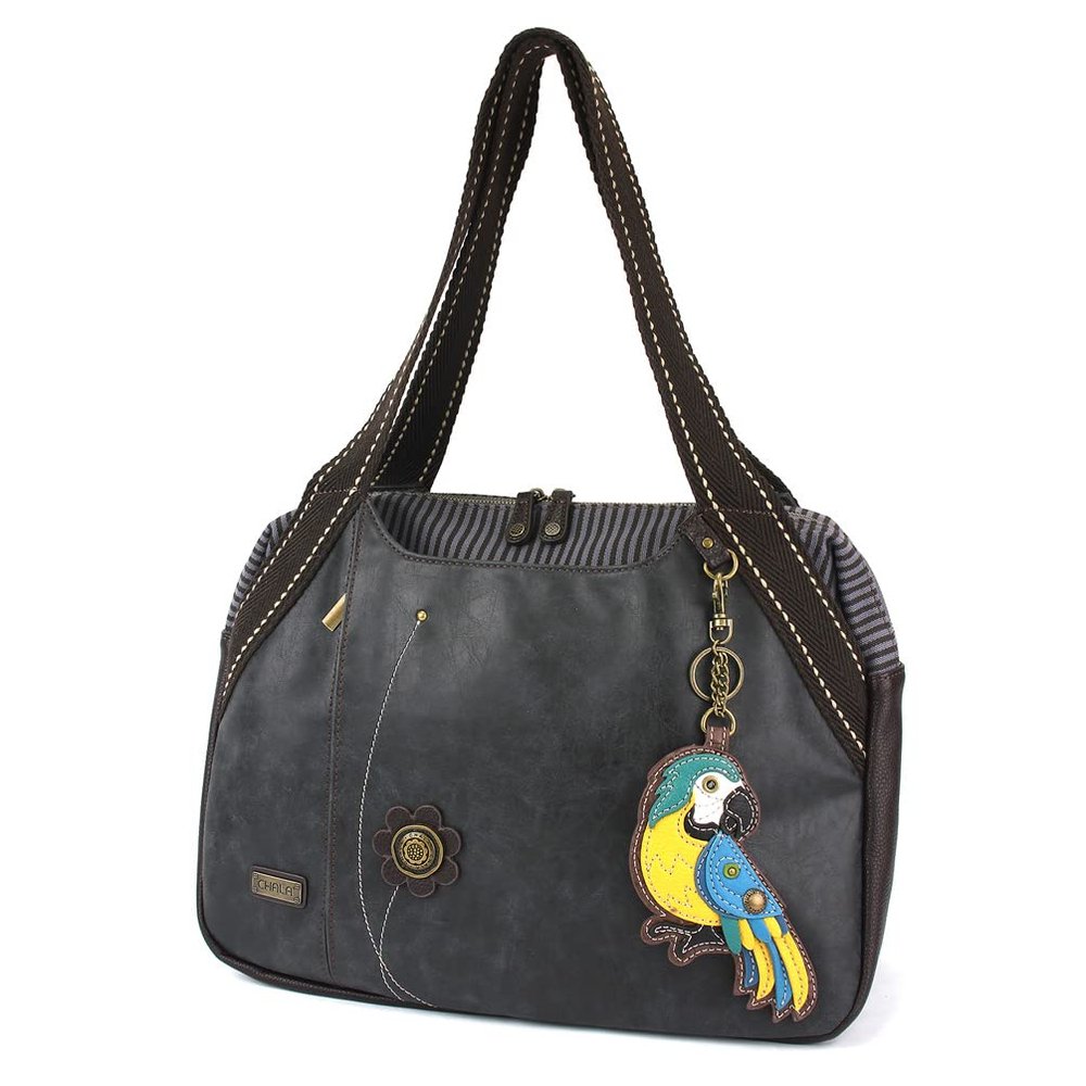CHALA Bowling Bag - Blue Parrot - Black