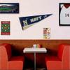 US Navy Midshipmen Pennant Flag and Wall Tack Mount Pads view 3