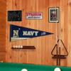 US Navy Midshipmen Pennant Flag and Wall Tack Mount Pads view 4