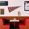 College Flags & Banners Co. Georgia Bulldogs Retro Throwback Vintage Pennant Flag and Wall Tack Mount Pads view 3