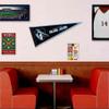 College Flags & Banners Co. Johns Hopkins Blue Jays Pennant Flag and Wall Tack Mount Pads view 3