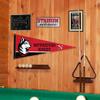 College Flags & Banners Co. Northeastern Huskies Pennant Flag and Wall Tack Mount Pads view 4