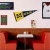 College Flags & Banners Co. Michigan Team University Wolverines Go Blue Pennant Flag and Wall Tack Mount Pads view 3