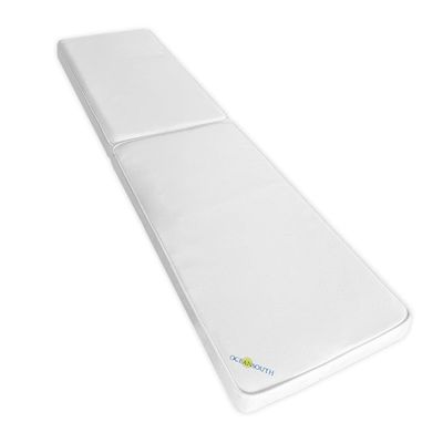 Boat Bench/Seat Cushions PVC White (Length 47" x Width 14.5") cushion cover sponge bench patio chair seat high pad porch swing kitchen cushions boat seats accessories furniture garden upholstery