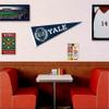 College Flags & Banners Co. Yale Bulldogs Pennant Flag and Wall Tack Mount Pads view 3