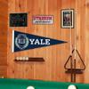 College Flags & Banners Co. Yale Bulldogs Pennant Flag and Wall Tack Mount Pads view 4