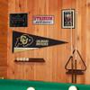 College Flags & Banners Co. Colorado Buffaloes Pennant Flag and Wall Tack Mount Pads view 4