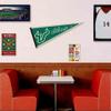 College Flags & Banners Co. South Florida Bulls Pennant Flag and Wall Tack Mount Pads view 3