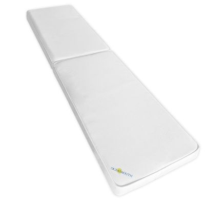 Boat Bench/Seat Cushions PVC White (Length 63" x Width 16.5") cushion cover sponge bench patio chair seat high pad porch swing kitchen cushions boat seats accessories furniture garden upholstery