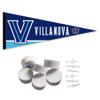 College Flags & Banners Co. Villanova Wildcats Pennant Flag and Wall Tack Mount Pads view 1