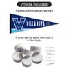 College Flags & Banners Co. Villanova Wildcats Pennant Flag and Wall Tack Mount Pads view 2