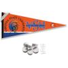 Virginia State Trojans Pennant Flag and Wall Tack Mount Pads view 1