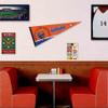 Virginia State Trojans Pennant Flag and Wall Tack Mount Pads view 3