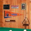 Virginia State Trojans Pennant Flag and Wall Tack Mount Pads view 4