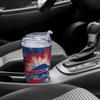 NFL Rico Industries Buffalo Bills Metallic Tye Dye 24oz Acrylic Tumbler with Hinged Lid view 4