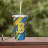 NCAA Rico Industries California-Los Angeles Bruins 16oz Clear Tumbler W/Straw view 3