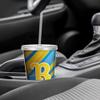 NCAA Rico Industries California-Los Angeles Bruins 16oz Clear Tumbler W/Straw view 4