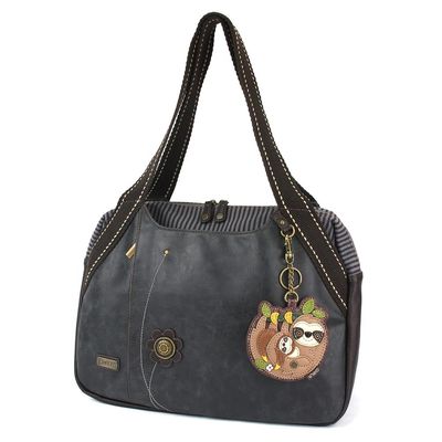 CHALA Bowling Bag - Sloth Family - Black