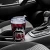 NCAA Rico Industries South Carolina Gamecocks Metallic Tye Dye 24oz Acrylic Tumbler with Hinged Lid view 4