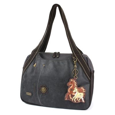 CHALA Bowling Bag - Horse Family - Black