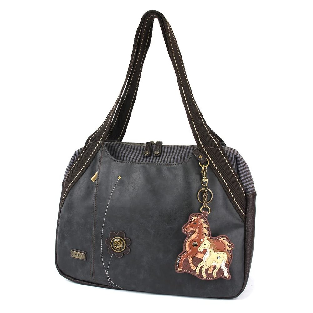 CHALA Bowling Bag - Horse Family - Black