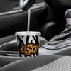 Rico Industries NCAA Oklahoma State Cowboys Glitter 16oz Clear Tumbler W/Straw view 4
