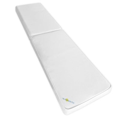 Boat Bench/Seat Cushions PVC White (Length 63" x Width 14.5") cushion cover sponge bench patio chair seat high pad porch swing kitchen cushions boat seats accessories furniture garden upholstery