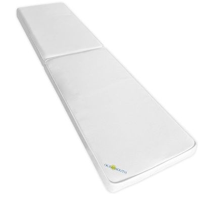 Boat Bench/Seat Cushions PVC White (Length 67" x Width 16.5") cushion cover sponge bench patio chair seat high pad porch swing kitchen cushions boat seats accessories furniture garden upholstery