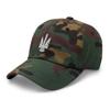 1044 Presidents' Day in Kyiv Ukraine February 20 2023 - Biden Zelensky Trident Tryzub with Sword Dad Hat Green Camo view 3