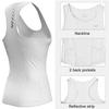 Wulibike Sleeveless Cycling Jersey Women Running Shirts Women Quick Dry Athletic Tank Top With Pockets Beige M view 4