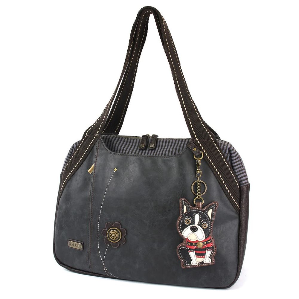 CHALA Bowling Bag - Boston Terrier - Black