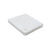 Boat Bench/Seat Cushions PVC White (Length 17.7" x Width 16.5") cushion cover sponge bench patio chair seat high pad porch swing kitchen cushions boat seats accessories furniture garden upholstery view 1