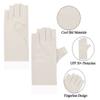 Utaly Women Sunblock Fingerless Gloves Non-Slip UV Protection Driving Riding Summer Outdoor Gloves for Women Girls view 3