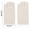 Utaly Women Sunblock Fingerless Gloves Non-Slip UV Protection Driving Riding Summer Outdoor Gloves for Women Girls view 4