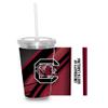 NCAA Rico Industries South Carolina Gamecocks 16oz Clear Tumbler W/Straw view 1