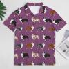 Australian Shepherd Men's Polo Shirts Soft Golf T-Shirts Short Sleeve Slim Fit Tee Top 3XL view 3