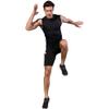 WRAGCFM Compression Shorts for Men 3 Pack,Mens Athletic Compression Underwear Shorts Running Workout Spandex Underwear Cool Dry Active Baselayer Sports Gym Shorts (Black+White+Red,XL) view 2