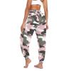 Aflyko Women Dance Pants Military Camo Green Pink Boho Trousers Yoga Hip Hop Sweatpants Breathable Lounge Pants M view 2