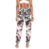 Aflyko Women Dance Pants Military Camo Green Pink Boho Trousers Yoga Hip Hop Sweatpants Breathable Lounge Pants M view 4