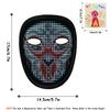 MOYACA Kids LED Mask Light up with Gesture Sensing, Cool Toys Mask for Halloween Costume Christmas Cosplay, Transforms LED Lights, Ideal Gifts for Children Students Birthday Parties Masquerades view 4