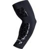 COOLOMG Football Arm Sleeve with Sticky Grips Forearm and Elbow Sun Protection Sleeve Youth Adult 1 Piece,Single Black M view 1