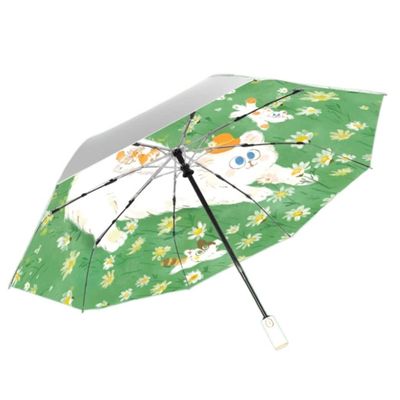 ZAEGO Umbrellas for Rain Three-Fold Folding Umbrellas Parasol Automatic Umbrella Uv Protection Female Small Portable Sun Rain Umbrella Umbrellas for Rain Windproof