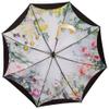 ZAEGO Umbrellas for Rain Floral Golf Umbrella Automatic Open Stick Umbrella Wooden Hook Handle Windproof Large Cane Umbrella Umbrellas for Rain Windproof (Size : 85CM) view 3